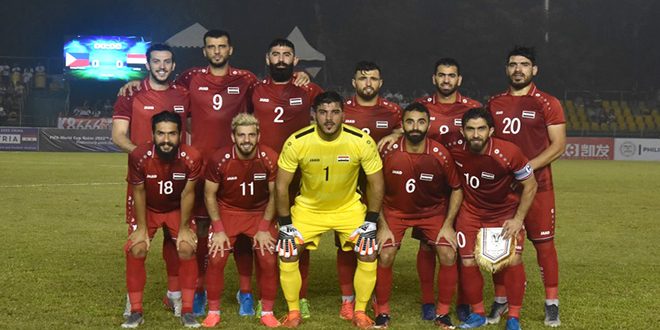 دام برس : منتخب سورية لكرة القدم يتقدم مرتبتين على لائحة التصنيف الدولي