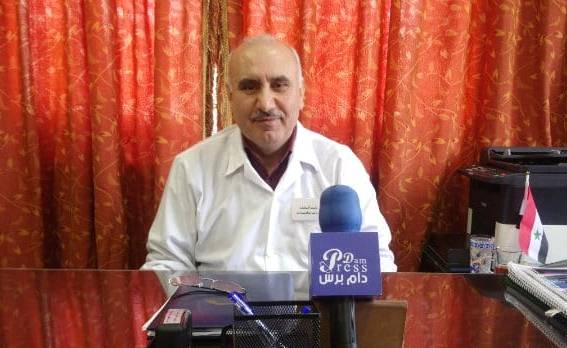 دام برس : الدكتور ناصر الناصر يتحدث لدام برس عن الخدمات الجديدة في مشفى الباسل بحمص