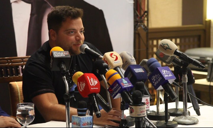 دام برس : عامر الزيان في مؤتمره الصحفي: سأغني لسورية وقائد سورية وهذا شرف لي