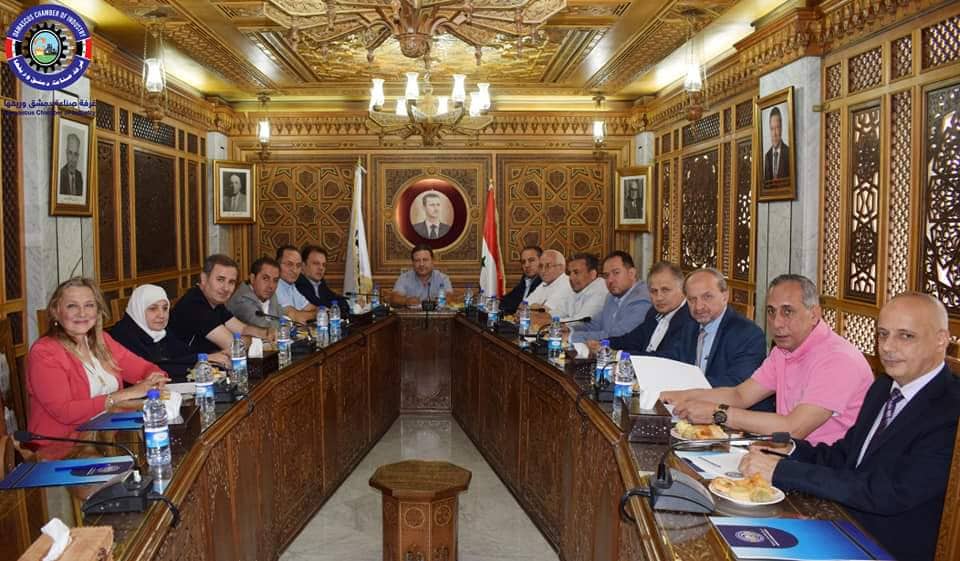دام برس : الدبس يترأس اجتماعاً لتطوير استراتجية عمل مجلس إدارة غرفة صناعة دمشق وريفها