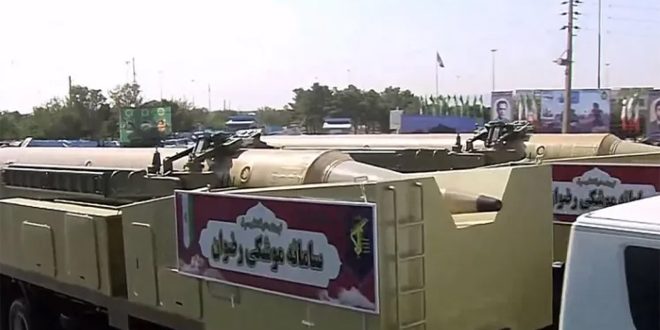 دام برس : الحرس الثوري الإيراني يزيح الستار عن صاروخ رضوان الباليستي