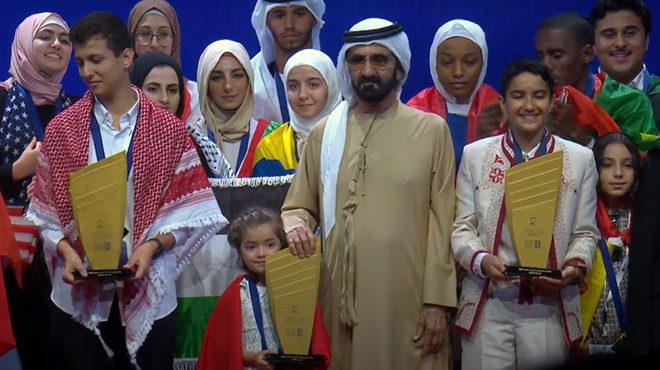 دام برس : الطفلة السورية شام البكور تفوز بلقب بطل تحدي القراءة العربي