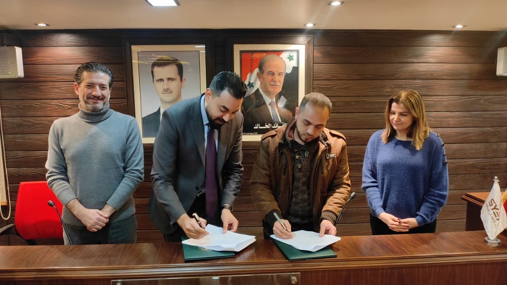 دام برس : دام برس | بدعم من الاتحاد الوطني لطلبة سورية.. شركة المستقبل الذكي توقع اتفاقية شراكة مع مشروع “زاجل