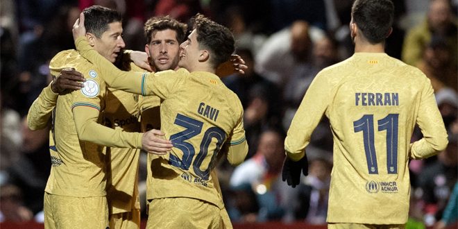 دام برس : دام برس | برشلونة يفوز على أتلتيكو سبتة بخماسية في كأس ملك إسبانيا