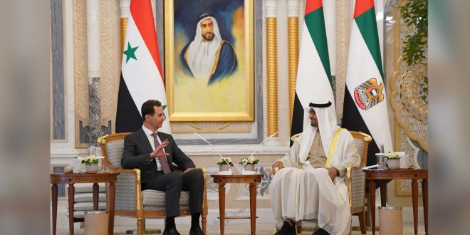 دام برس : الرئيس الأسد: التنافر وقطع العلاقات هو مبدأ غير صحيح في السياسة الطبيعي أن تكون العلاقات بين الدول العربية سليمة وأخوية