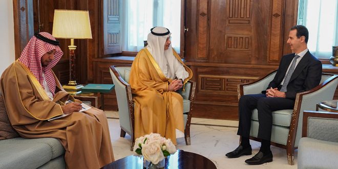 دام برس : دام برس | الرئيس الأسد يتلقى دعوة من العاهل السعودي للمشاركة في قمة الجامعة العربية القادمة