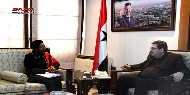 دام برس : وزير الإعلام يبحث مع الممثل الجديد لصندوق الأمم المتحدة للسكان أوجه التعاون وخطة عام 2024