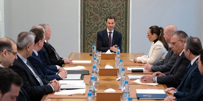 دام برس : الرئيس الأسد يدعو لتطوير البنية التنظيمية للمؤسسات المعنية بالاستثمار والمشروعات الصغيرة