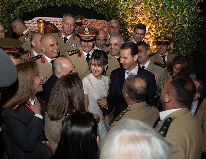 دام برس : دام برس | تخليداً لذكرى الشهداء.. الرئيس الأسد والسيدة أسماء الأسد يشاركان في احتفالية بالمتحف الوطني بدمشق