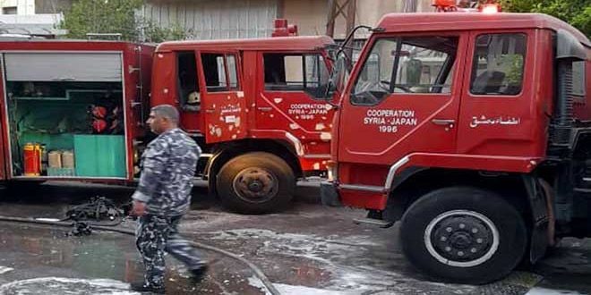 دام برس : دام برس | وفاة طفل وإصابة آخر جراء نشوب حريق في مشفى المهايني بدمشق