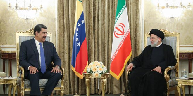 دام برس : دام برس | الرئيس الفنزويلي نيكولاس مادورو في طهران واتفاقية للتعاون الاستراتيجي بين البلدين