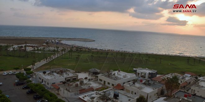 دام برس : دام برس | افتتاح مشروعي الكرنك وشاطئ الأحلام للسياحة الشعبية في طرطوس