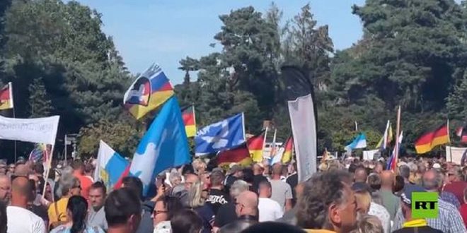 دام برس : دام برس | مظاهرات في ألمانيا للمطالبة برفع العقوبات عن روسيا