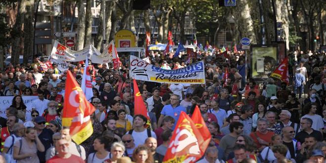 دام برس : دام برس | اعتقالات واشتباكات في فرنسا خلال احتجاجات تنديداً بسياسات الحكومة الاقتصادية