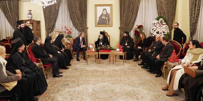 دام برس : دام برس | الرئيس الأسد يهنئ أبناء الطوائف المسيحية بعيد الميلاد المجيد