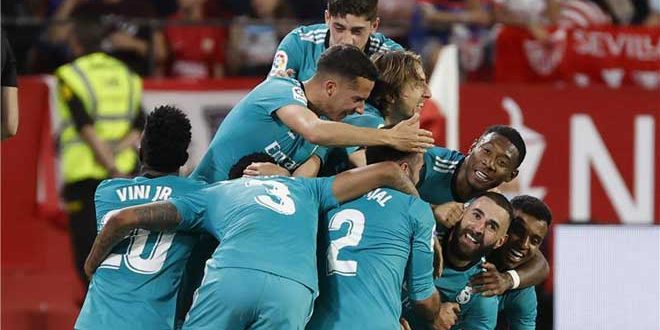 دام برس : دام برس | ريال مدريد يفوز على إشبيلية في الدوري الإسباني