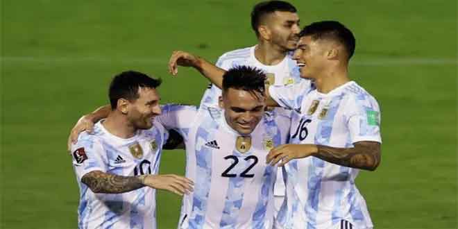 دام برس : دام برس | الأرجنتين تفوز على فنزويلا في تصفيات أمريكا الجنوبية