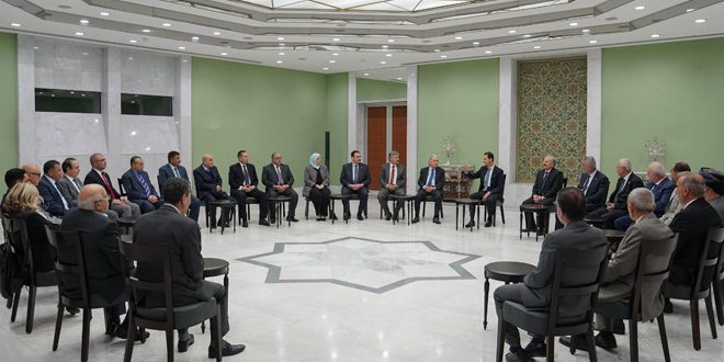 دام برس : دام برس | الرئيس الأسد: الحوار بين المنظمات والاتحادات منبر لمناقشة القضايا والمشاكل التي تعاني منها الشعوب العربية