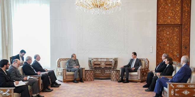 دام برس : دام برس | الرئيس الأسد يستقبل خاجي.. تعزيز التعاون في كل المجالات وخصوصاً في القطاع الاقتصادي