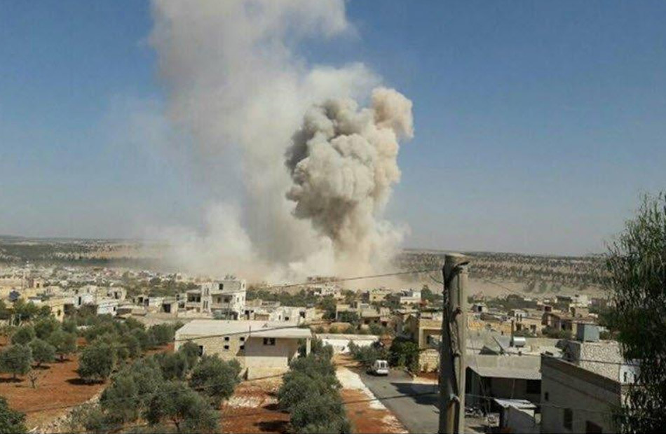 دام برس : دام برس | التنظيمات الإرهابية تعتدي بالقذائف على بلدة جورين في ريف حماة