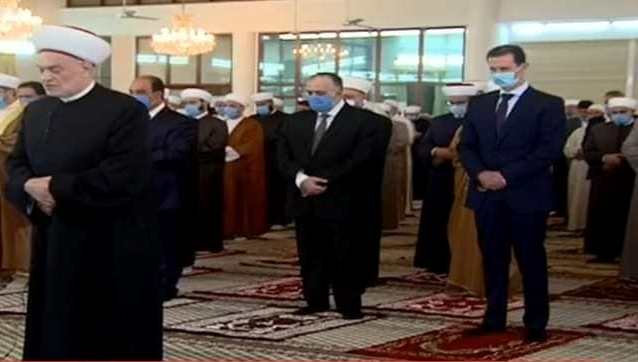 دام برس : دام برس | الرئيس الأسد يشارك في الاحتفال الديني بذكرى المولد النبوي الشريف