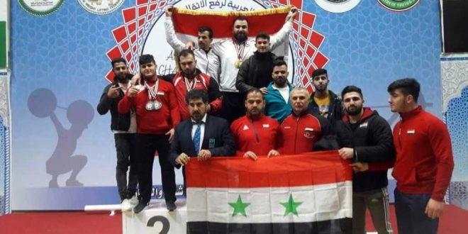 دام برس : دام برس | 14 ميدالية جديدة لسورية منها 3 ذهبيات لمعن أسعد في البطولة العربية لرفع الأثقال