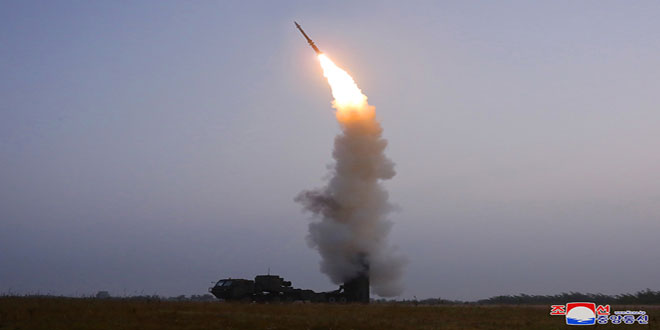 دام برس : كوريا الديمقراطية تجري تجربة ناجحة على صاروخ مضاد للطائرات