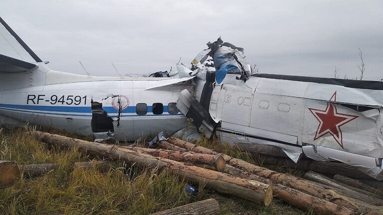 دام برس : دام برس | سقوط طائرة روسية تقل مظليين في تتارستان