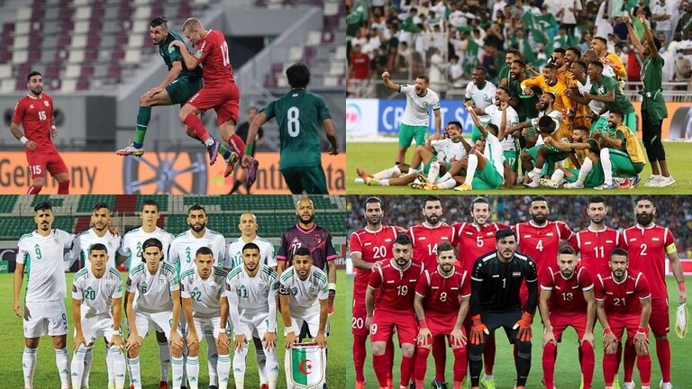 دام برس : دام برس | جدول مواعيد مباريات المنتخبات العربية اليوم في تصفيات مونديال قطر