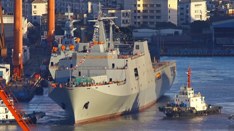 دام برس : دام برس | الصين تدشن 3 سفن عسكرية في يوم واحد