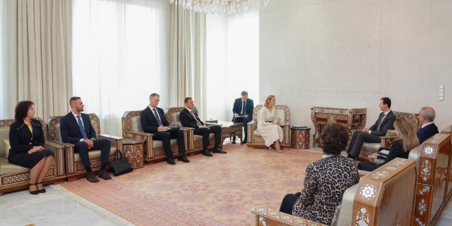 دام برس : دام برس | الرئيس الأسد يستقبل ماريا لفوفا بيلوفا مفوضة رئيس روسيا الاتحادية لحقوق الأطفال