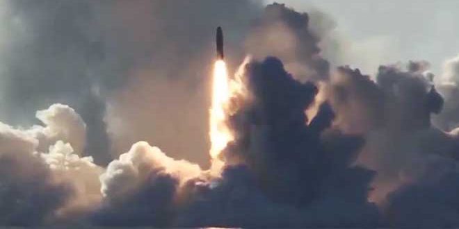 دام برس : دام برس | الدفاع الروسية: إطلاق صاروخ باليستي بنجاح من غواصة نووية