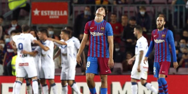 دام برس : برشلونة يسقط بفخ التعادل مع ضيفه آلافيس في الدوري الإسباني