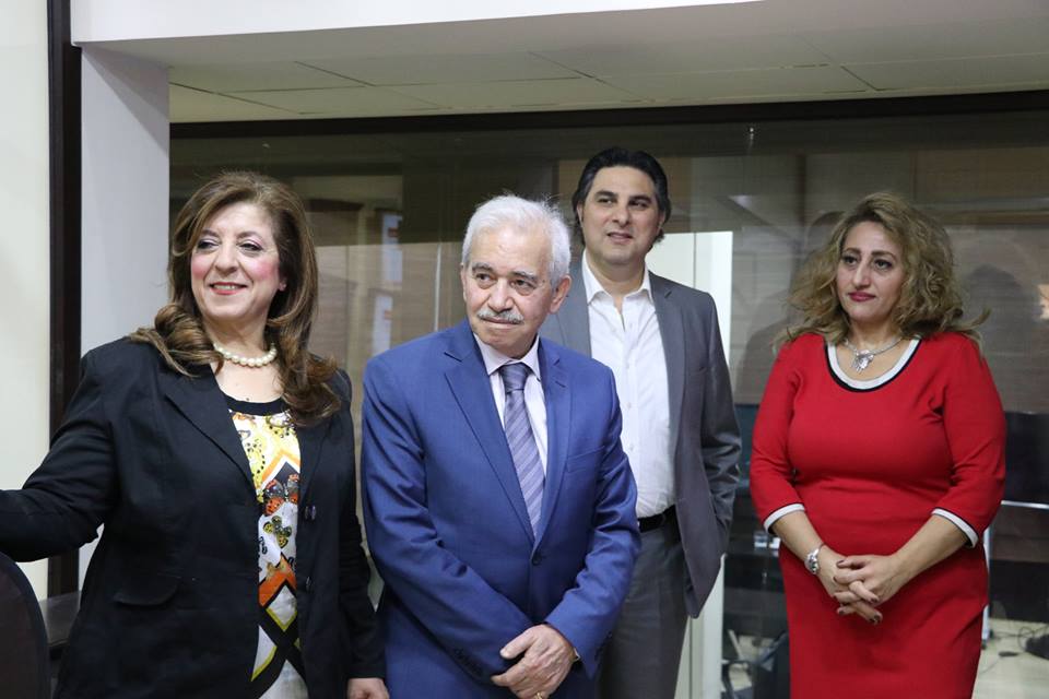 دام برس : الاستاذ ناجي صفا في زيارة لمؤسسة دام برس الإعلامية والمركز الدولي للتدريب