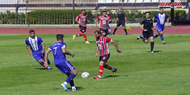 دام برس : الوثبة يفتتح المرحلة 17 من الدوري السوري الممتاز لكرة القدم بالفوز على الفتوة