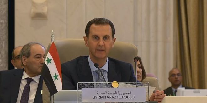 دام برس : دام برس | الرئيس الأسد خلال القمة العربية: العمل العربي المشترك بحاجة إلى سياسة موحدة وآليات واضحة