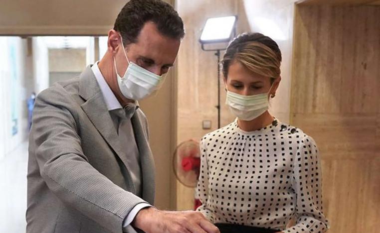 دام برس : رئاسة الجمهورية : المؤشرات المخبرية والشعاعية المرتبطة بالوضع الصحي للرئيس الأسد والسيدة أسماء الأسد تعود بشكل تدريجي إلى قيمها الطبيعية