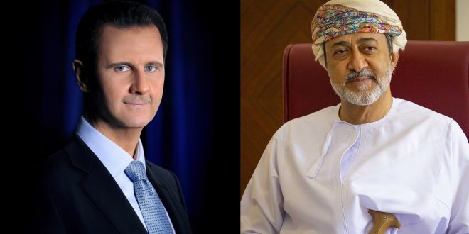 دام برس : دام برس | الرئيس الأسد يتلقى برقية تهنئة من سلطان عمان بمناسبة فوزه بالانتخابات الرئاسية