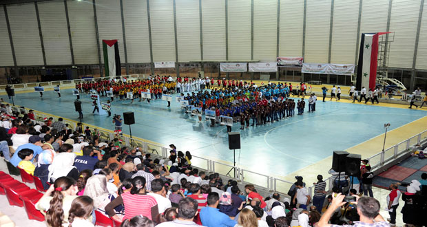 دام برس : دام برس | افتتاح الأولمبياد الوطني الثاني للناشئين في مدينة تشرين الرياضية بدمشق