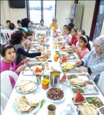 دام برس : دام برس | بنك الشام يشارك بحملة توزيع سلل غذائية رمضانية وإفطار صائم