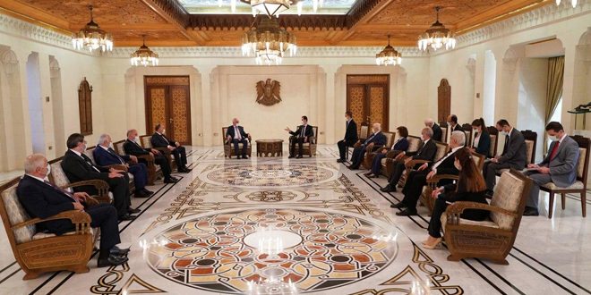 دام برس : دام برس | الرئيس الأسد يعرب عن ارتياحه لافتتاح سفارة لجمهورية أبخازيا بدمشق