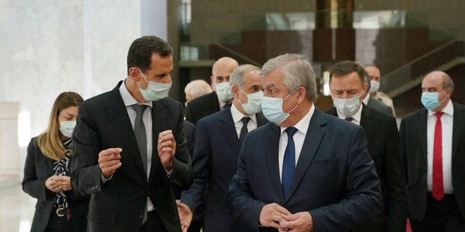 دام برس : دام برس | الرئيس الأسد يستقبل وفداً روسياً لمناقشة المؤتمر الدولي حول اللاجئين المزمع عقده في دمشق