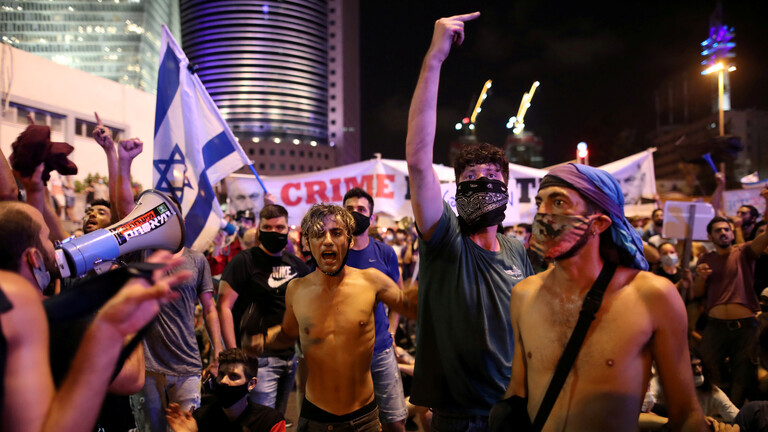 دام برس : دام برس | أعمال شغب واحتجاجات ضد سياسة حكومة نتنياهو في زمن كورونا