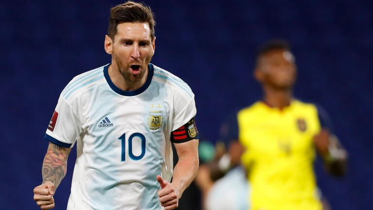 دام برس : دام برس | الأرجنتين يحقق فوزاً صعباً على ضيفه الإكوادور في مستهل مشواره بتصفيات كأس العالم 2022