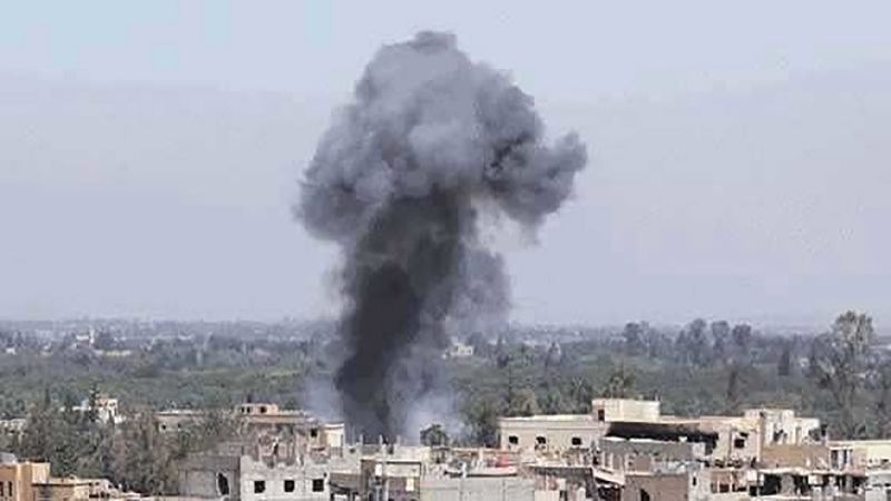دام برس : دام برس | استشهاد 3 مواطنين بانفجار عبوتين ناسفتين بريف دمشق