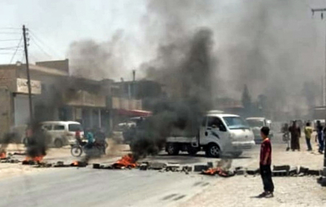 دام برس : استشهاد امرأتين وطفلين جراء انفجار سيارة مفخخة في مدينة منبج