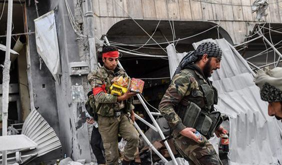 دام برس : دام برس | مرتزقة الاحتلال التركي يستولون على منازل ومحال تجارية في محيط ناحية معبطلي بريف حلب