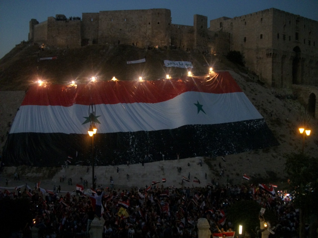 دام برس : دام برس | رغم الاستهداف الاعلامي والعسكري .. حلب صامدة مثل قلعتها .. بقلم مي حميدوش 