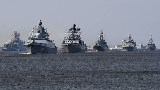 دام برس : الفرقاطة الأدميرال غورشكوف تقود أسطول البحر الأبيض المتوسط ​​للبحرية الروسية