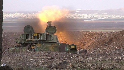 دام برس : دام برس | الجيش يضرب بقوة أوكار الإرهابيين وتحصيناتهم غرب مدينة حلب